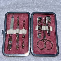 Compact Travel Manicure Set