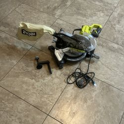 Ryobi Corded 7-1/4” Compound Miter Saw 
