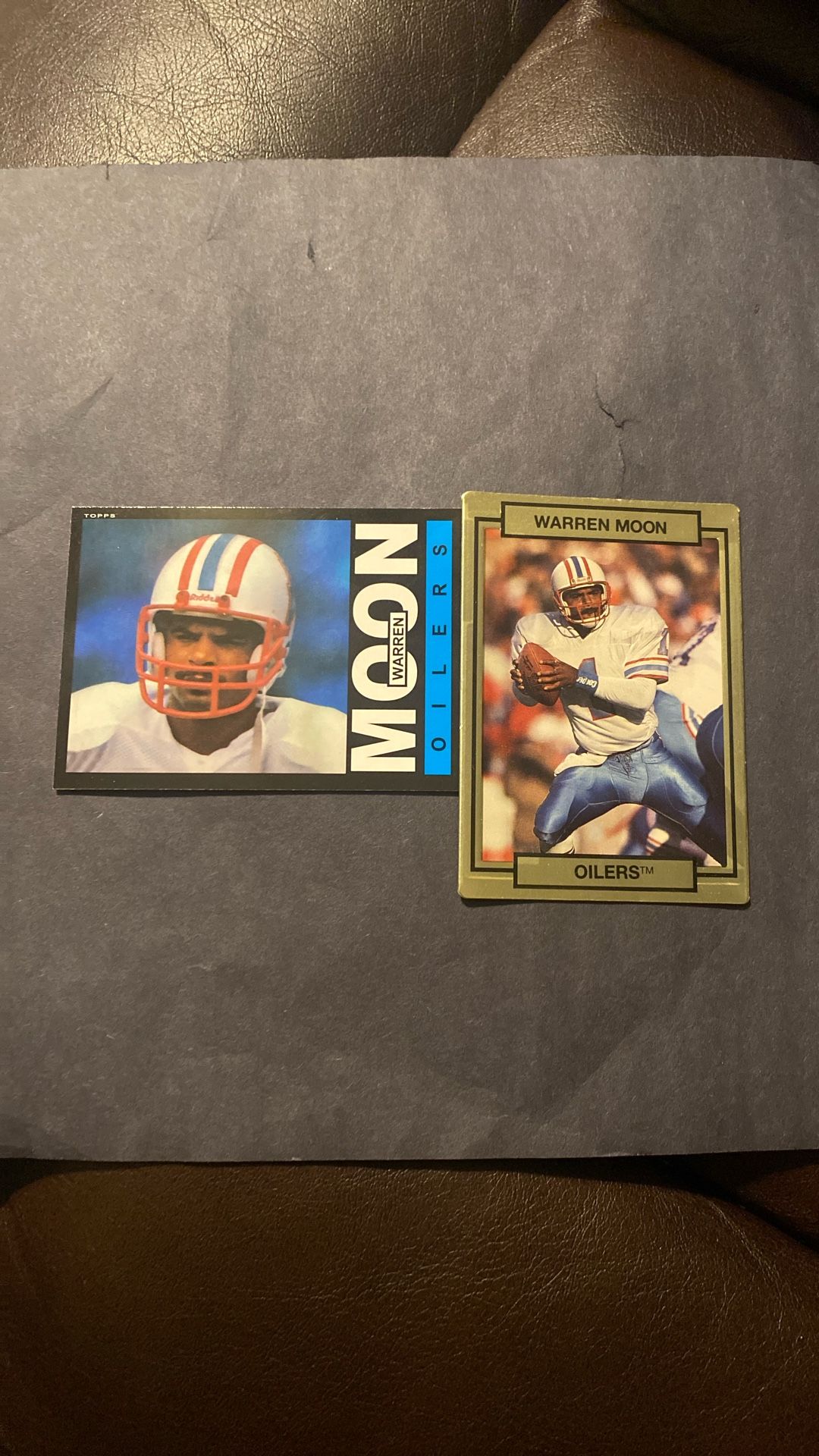 Warren Moon Card Lot