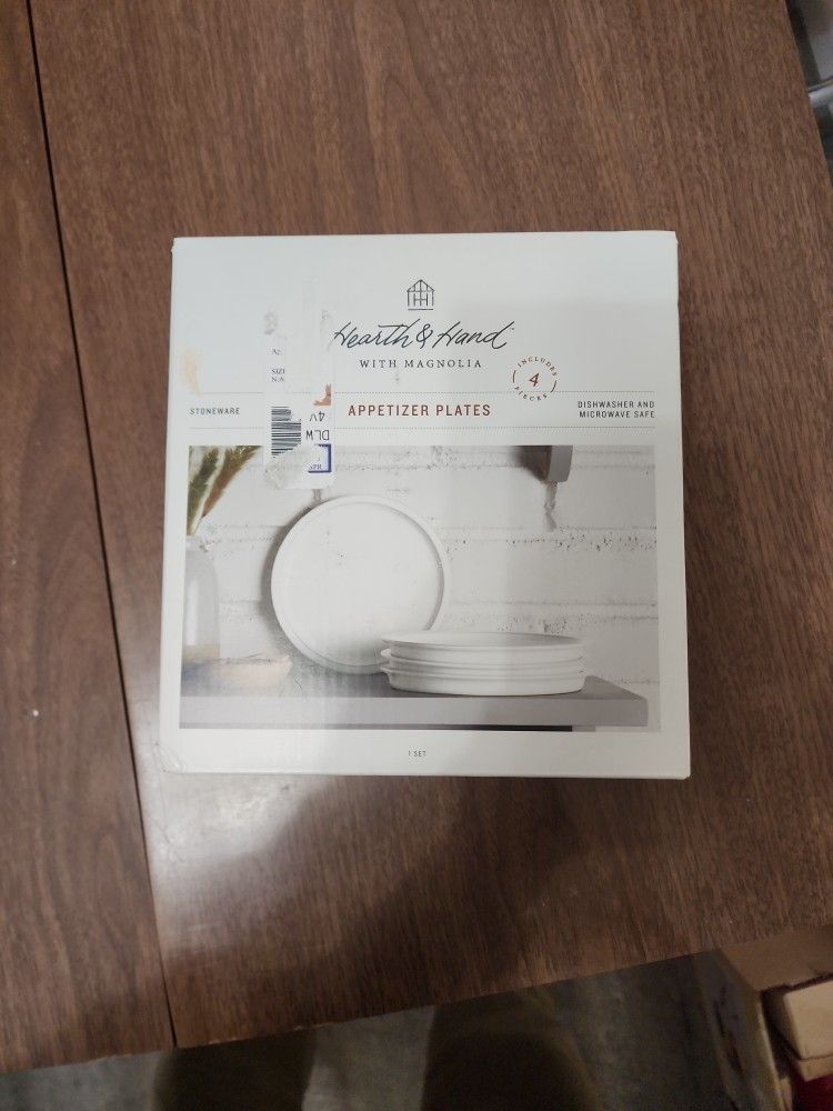 New In Box Appetizer Plates