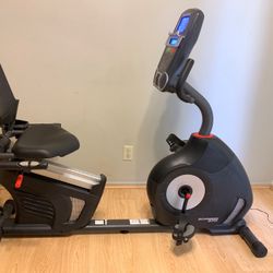 Schwinn 270 Journey 2.5 Recumbent Bike Sit-Down Exercise Cycling Workout Bicycle Fitness Trainer