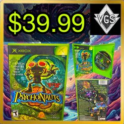 *RETRO* Psychonauts – Xbox Original – 2005