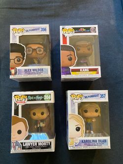 Assorted Funko Pops In Box/ 5 Dollars Each