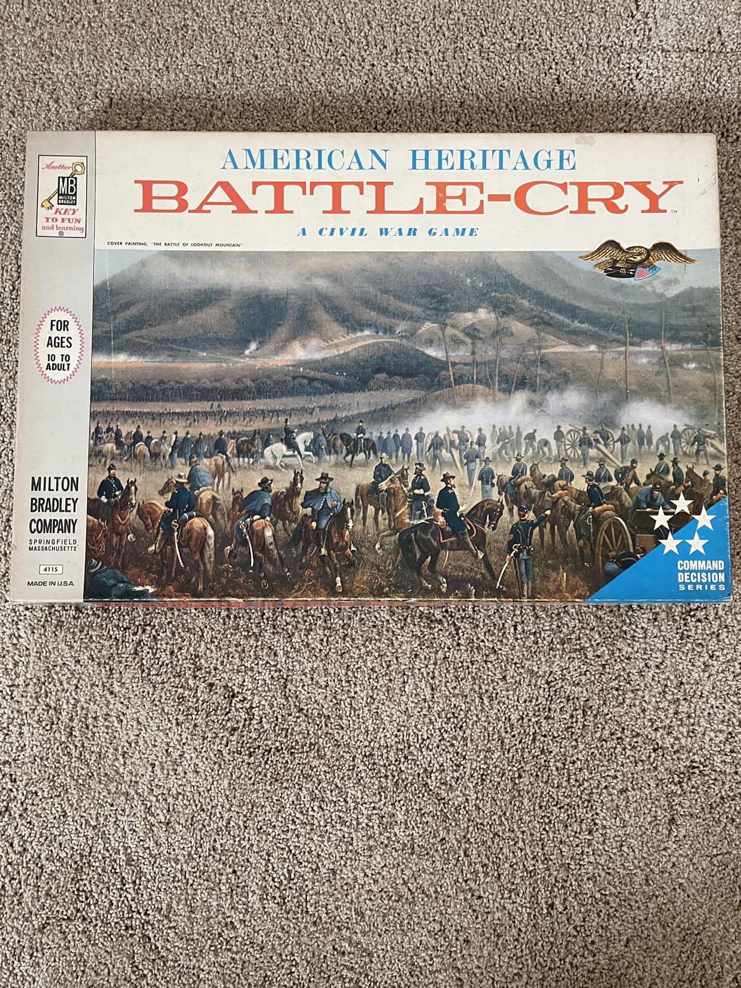 American Heritage Battle-Cry Board Game