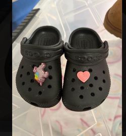 Black Toddler CROCS