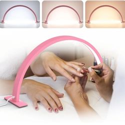 Half Moon Nail Desk Lamp for Professionals, Lash Light for Eyelash Extensions, Desk Lamp | Tattoo Light