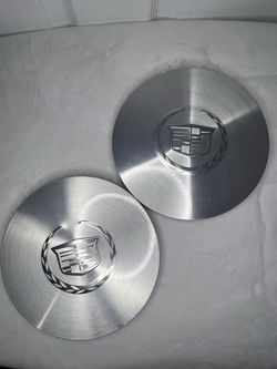 2002-2006 Cadillac Escalade OEM Wheel Center Caps Machined Pair 1(contact info removed) 4563
