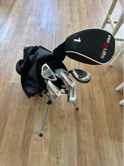 BRAND NEW tour X rezults junior golf club set left handed