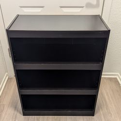 Bookshelf with Adjustable Storage Shelves