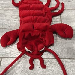 Dog Lobster Costume Small 
