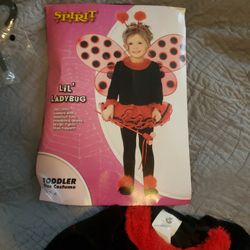 Ladybug Costume 2-3t