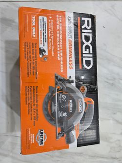 RIGID 18V SubCompact Brushless Cordless 6-1/2 in. Circular Saw (Tool Only)