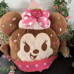 Disney Munchlings Minnie Mouse Strawberry Cupcake Kids Bagback 