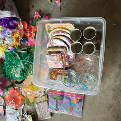 Hawaiian Party Decor