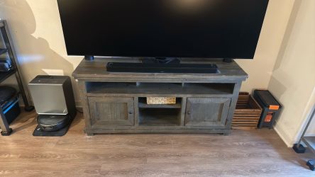 Rustic tv stand