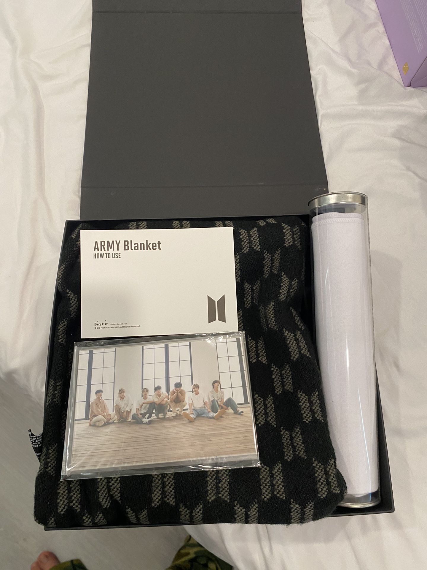 BTS バンタン ファンクラブ MERCH BOX 1 ブランケット BTS ARMY
