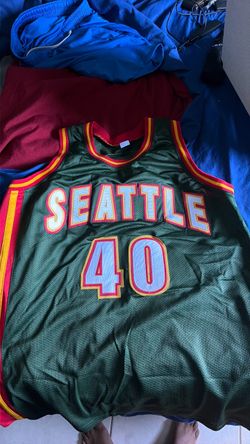 Seattle SuperSonics #40 Basketball Jersey