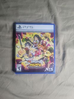 PS5 Monster Menu