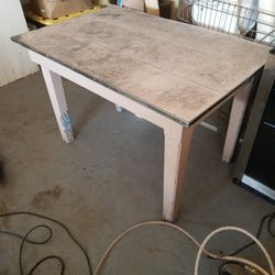 Old Pink Table
