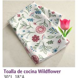 TOALLA WILDFLOWER DE PRINCESS HOUSE 🌼🌼🌼