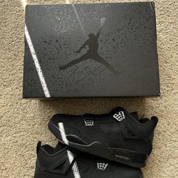Jordan 4 Retro Black Cat 