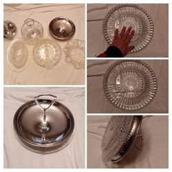 Lot Of Vintage Serving Misc.