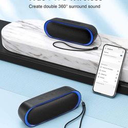 Lenrue A22 Wireless Bluetooth Speaker(Black)