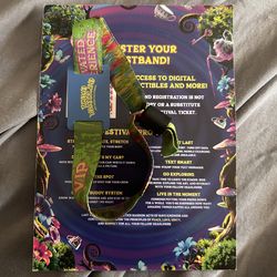 I’m asking $400 for the ticket for beyond Wonderland two day pass VIP