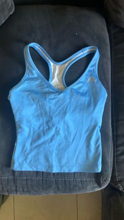 Baby Blue Adidas Blouse S