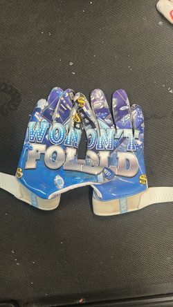 Multiple football gloves (scroll)