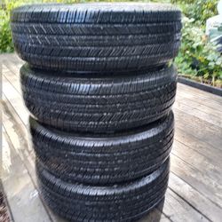 Tires  205/65/16  2 Month Old And Wheels 