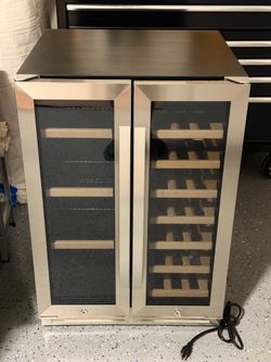 24” Dual-Zone Wine & Beverage Cooler — Model NPDUAL02