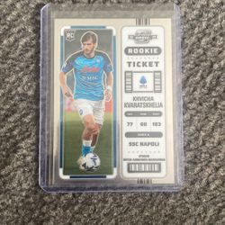 Khvicha Kvaratskhelia Premier Soccer League 2022 - 2023 Card