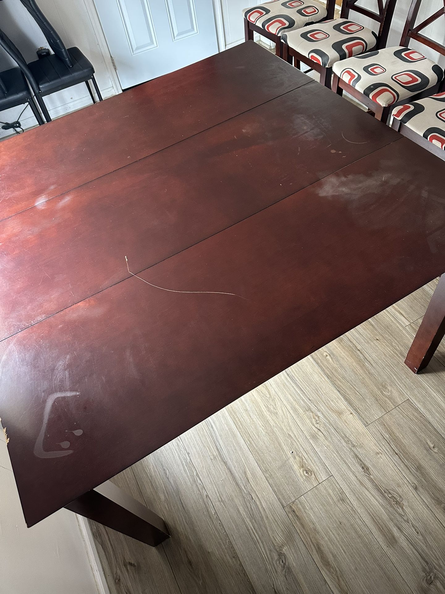 Heavy Wood Dinner Table