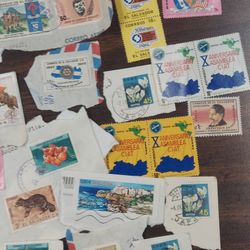 Collection Of Stamps