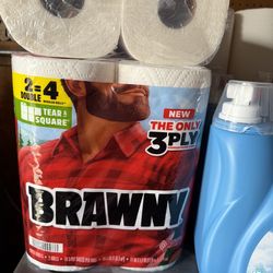 Brand new Downy and Brawny