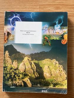 Motor Learning and Performance (ENS 307)