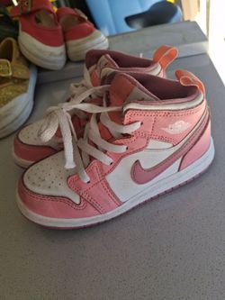 Pink toddler Jordan's
