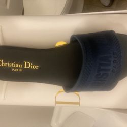 New Christian Dior DWAY slides sandals 