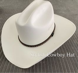 Sombrero Texano Blanco 🇲🇽