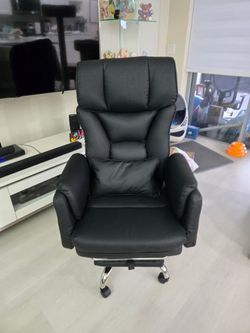 BRAND NEW ADHD Oversized Black Executive Office Chair