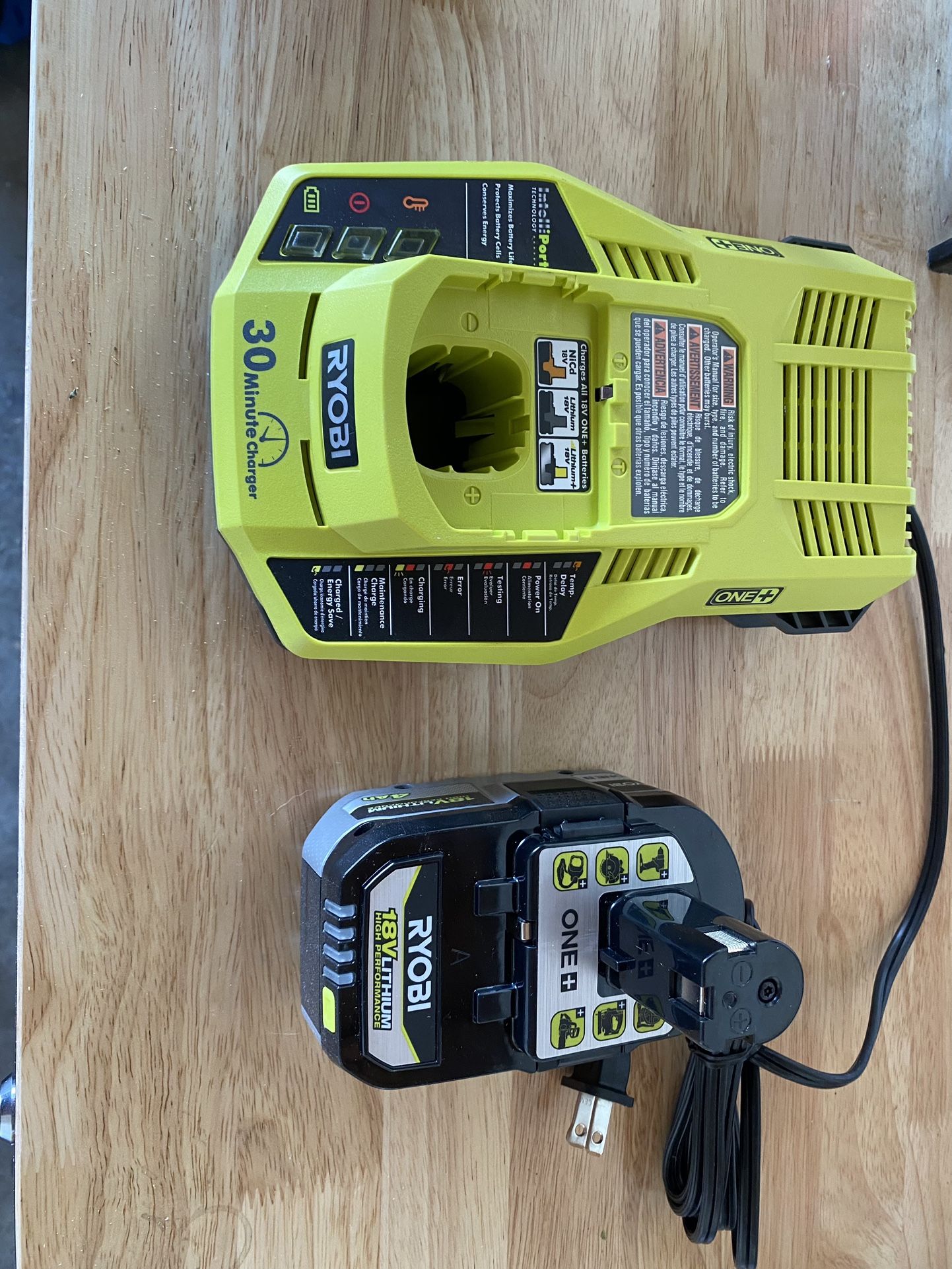 Ryobi Battery And Charger