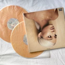 Sweetener—Ariana Grande PEACH vinyl