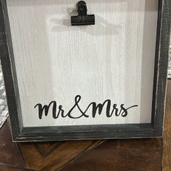 Mr&Mrs Frame 