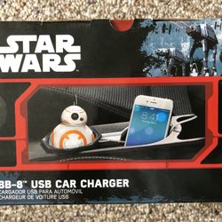 Star Wars BB-8 USB Car charger  ****NEW****