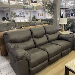 Boxberg Teak Manual Reclining Sofa