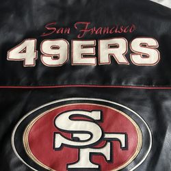 San Fransico 49’s Vintage Leather Jacket