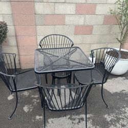 Padio Table and Chair