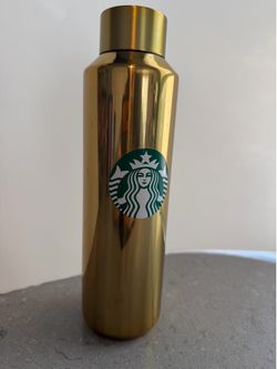 Disneyland/Starbucks Gold tumbler