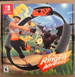 Nintendo Switch Ring Fit Adventure - Complete Set w/Ring-Con (Great Condition)